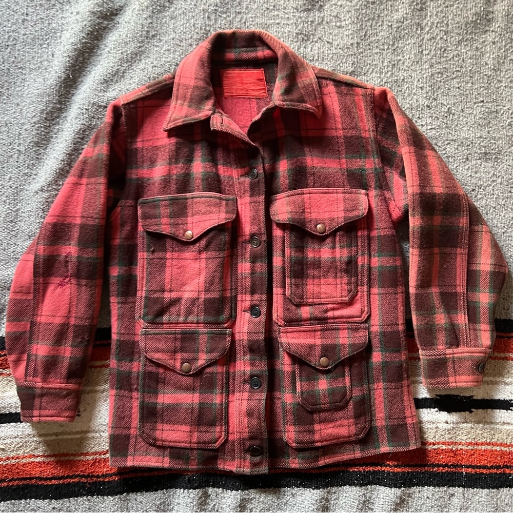 Filson Women’s Mackinaw Cruiser | Made in USA | Vintage 1950s Rare Wool - Picture 13 of 16